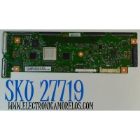 T-CON ORIGINAL PARA TV LG / NUMERO DE PARTE 6871L-7568A / 6870C-1039A / LE550PQW (HS)(E4) / 7568A / MODELO OLED55C4AUA / OLED55C4AUA.DUSQLJR