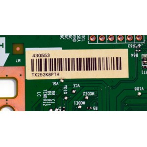 T-CON ORIGINAL PARA TV HISENSE / NUMERO DE PARTE 430553 / RSAG7.820.51831/ROH / H41802PNX39A1 / PANEL PANEL HD425Y1U53-T0LHK\ROH / DISPLAY T430QVN04.1 / MODELO 43QD65QFC
