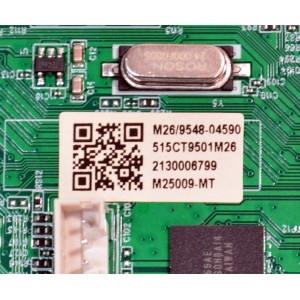 MAIN FUENTE COMBO ORIGINAL PARA TV ONN ROKU / NUMERO DE PARTE 515CT9501M26 / AMT9501-ZC01-01 / M26/9548-04590 / 2130006799 / M25009-MT / PANEL V320BJ9-Q01 / DISPLAY V320BJ9-Q01 REV.C1 / MODELO 100012589 32"