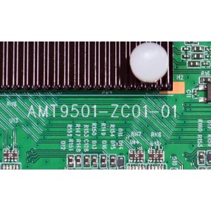 MAIN FUENTE COMBO ORIGINAL PARA TV ONN ROKU / NUMERO DE PARTE 515CT9501M26 / AMT9501-ZC01-01 / M26/9548-04590 / 2130006799 / M25009-MT / PANEL V320BJ9-Q01 / DISPLAY V320BJ9-Q01 REV.C1 / MODELO 100012589 32"