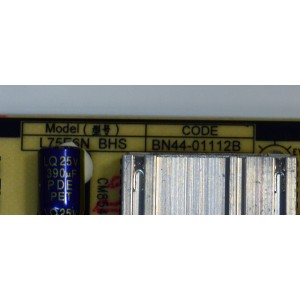 FUENTE DE PODER ORIGINAL PARA TV SAMSUNG / NUMERO DE PARTE BN44-01112B / L75E6N_BHS / BN4401112B / MODELOS UN75CU8000BXZA UB01 / UN75CU8000FXZA CB02 / HG75BU800NFXZA UA01 / HG75BU800NFXZA UA02 / UN75DU8000B