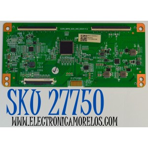 T-CON ORIGINAL PARA TV ONN / NUMERO DE PARTE 513C4953M50 / CCPD_80PIN_GOA_UHD_NOVA V1.2 / M50/2120000556/17 / 1010512686-03281 / PANEL BOEA500WH1 / DISPLAY CC500PV5D VER.17 / MODELO 100012585 50"