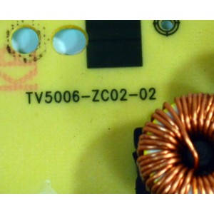 FUENTE DE PODER ORIGINAL PARA TV RCA / NUMERO DE PARTE 514C5006M31 / TV5006-ZC02-02 / M31/2010091989/14 / 1010525974-02276 / PANEL CC580PV7D / MODELO RTRU5827-UC