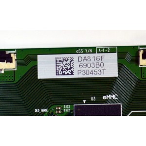 T-CON ORIGINAL PARA TV LG / NUMERO DE PARTE 6871L-6903B / 6870C-0733A / LE550AQD-EPC2-YJ1 / LE550PQL (HP)(AH) / 6903B / PANEL AC550AQL / DISPLAY LE550PQL (HP)(AH) / MODELO OLED55B3AUA / OLED55B3AUA.DUSQLJR