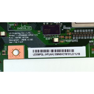 T-CON ORIGINAL PARA TV LG / NUMERO DE PARTE 6871L-6903B / 6870C-0733A / LE550AQD-EPC2-YJ1 / LE550PQL (HP)(AH) / 6903B / PANEL AC550AQL / DISPLAY LE550PQL (HP)(AH) / MODELO OLED55B3AUA / OLED55B3AUA.DUSQLJR