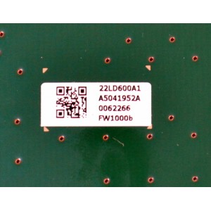 LED DRIVER ORIGINAL PARA TV SONY / NUMERO DE PARTE A5041952A / 101376511 / A-5041-952-A / 22LD600A1 / 22LD600A / PANEL YDCS075MES02 / DISPLAY ST7461D02-K VER.2.1 / MODELO XR-75X93L / XR75X93L