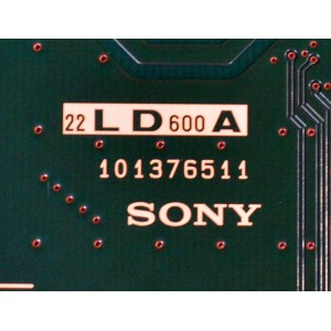 LED DRIVER ORIGINAL PARA TV SONY / NUMERO DE PARTE A5041952A / 101376511 / A-5041-952-A / 22LD600A1 / 22LD600A / PANEL YDCS075MES02 / DISPLAY ST7461D02-K VER.2.1 / MODELO XR-75X93L / XR75X93L