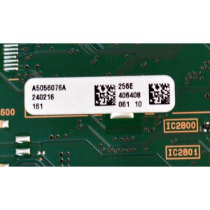 MAIN ORIGINAL PARA TV SONY BRAVIA 4K UHD HDR GOOGLE TV / NUMERO DE PARTE A5056076A 256 / 101480811 / A-5056-076-A 256 / PANEL YDCS065MES02 / DISPLAY ST6451D03-B / MODELO XR-65X93CL / XR65X93CL