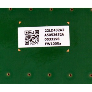 LED DRIVER ORIGINAL PARA TV SONY / NUMERO DE PARTE A5053652A / 101376331 / 22LD432A2 / 22LD432A / A-5053-652-A / PANEL YDCS065MES02 / DISPLAY ST6451D03-B / MODELO XR-65X93CL / XR65X93CL