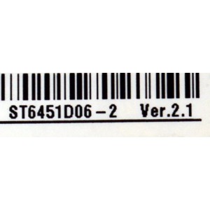 MAIN ORIGINAL PARA TV LG 4K UHD HDR SMART TV  / NUMERO DE PARTE EBU67916406 / EAX70043606 / EAX70043606(1.0) / 67916406 / PANEL NC650TQG-VCKHA / DISPLAY ST6451D06-2 VER.2.1 / MODELO 65UT8000AUA / 65UT8000AUA.BUSCLJM