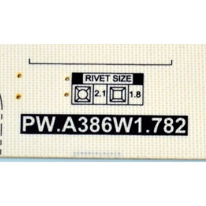 FUENTE DE PODER ORIGINAL PARA TV PANASONIC / NUMERO DE PARTE 81-PWE16X-C390002 / PW.A386W1.782 / P24090143-0A00273 / PANEL LVU650CSDX E1016 / DISPLAY ST6451D08-5 VER.2.2  / MODELO TV-65W95APK