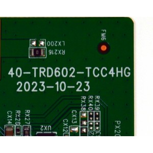 T-CON ORIGINAL PARA TV PANDA / NUMERO DE PARTE M8-00TR602-TC003 / 40-TRD602-TCC4HG / ST5461D19-5 / DFD9010590 / 12987852TC0016 / E148158 / DISPLAY ST5461D19-5 / MODELO 55"