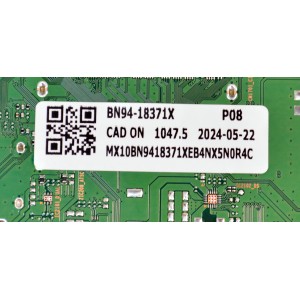 MAIN ORIGINAL PARA TV SAMSUNG / NUMERO DE PARTE BN94-18371X / BN41-03176A / BN41-03176 / BN9418371X / PANEL CY-QD085FGHV1H / DISPLAY ST8461D03-1 V2.1 / MODELO QN85Q72DDFXZA / QN85Q72DDFXZA CA01