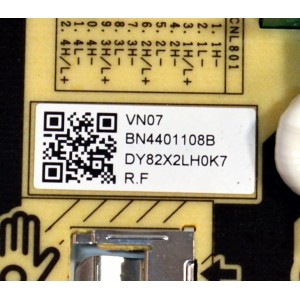 FUENTE DE PODER ORIGINAL PARA TV SAMSUNG / NUMERO DE PARTE BN44-01108B / L858N_BSM / ST85N521D1 / WVD / BN4401108B / PANEL CY-QD085FGHV1H / DISPLAY ST8461D03-1 V2.1 / MODELO QN85Q72DDFXZA / QN85Q72DDFXZA CA01