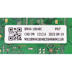 MAIN ORIGINAL PARA TV SAMSUNG 4K UHD HDR SMART TV / NUMERO DE PARTE BN94-18048C / BN41-03136A / BN41-03136 / K058C-F56A / BN9418048C / PANEL CY-QC065FGLV4H  / DISPLAY LSF650FF16-R01 / BN96-54317A / MODELO QN65Q70CAFXZA / QN65Q70CAFXZA FD03