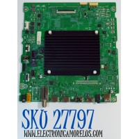 MAIN ORIGINAL PARA TV HISENSE 4K UHD HDR GOOGLE TV / NUMERO DE PARTE 354740 / RSAG7.820.13493/ROH / 354741 / 65U75LUA/00327 / N23513H / PANEL HD650H3U51-T0LN / DISPLAY T650QVN07.H / MODELO 65U75N