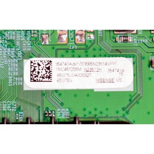 MAIN ORIGINAL PARA TV HISENSE 4K UHD HDR GOOGLE TV / NUMERO DE PARTE 354740 / RSAG7.820.13493/ROH / 354741 / 65U75LUA/00327 / N23513H / PANEL HD650H3U51-T0LN / DISPLAY T650QVN07.H / MODELO 65U75N