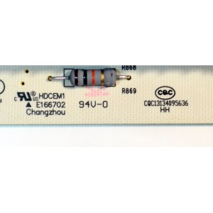 FUENTE DE PODER ORIGINAL PARA TV HISENSE / NUMERO DE PARTE 352942 / RSAG7.820.12993/ROH / CQC13134095636 / HDCEM1 / 12993-L / PANEL HD650H3U51-T0LN / DISPLAY T650QVN07.H / MODELO 65U75N