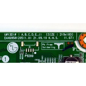 MAIN ORIGINAL PARA TV LG 4K UHD HDR SMART TV / NUMERO DE PARTE EBT66965504 / EAX69581205 / EAX69581205(1.0) / 66965504 / 36624812 / PANEL NC700TQG-VSKH5 / DISPLAY JE695R3HD87 / MODELO 70UQ7070ZUD / 70UQ7070ZUD.AUSMLKR
