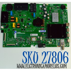 MAIN FUENTE COMBO ORIGINAL PARA TV LG 4K UHD HDR SMART TV / NUMERO DE PARTE 21201-04644 / 4RT874C5 / TPD.RT2874T.PD781 (T) / 1000286473 / UT73-LG55/US / PANEL BOEB550WQ1BF7D / DISPLAY HV550QUB-F7D / MODELO 55UA7500ZUA / 55UA7500ZUA.BUSFLKR