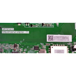 MAIN FUENTE COMBO ORIGINAL PARA TV LG 4K UHD HDR SMART TV / NUMERO DE PARTE 21201-04644 / 4RT874C5 / TPD.RT2874T.PD781 (T) / 1000286473 / UT73-LG55/US / PANEL BOEB550WQ1BF7D / DISPLAY HV550QUB-F7D / MODELO 55UA7500ZUA / 55UA7500ZUA.BUSFLKR