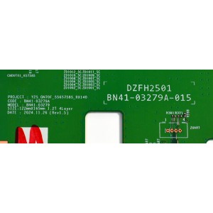 LED DRIVER ORIGINAL PARA TV SAMSUNG / NUMERO DE PARTE BN94-18543A / DZFH2501 / BN41-03279A-015 / BN41-03279A / BN41-03279 / BN9418543A / PANEL CY-QF075RMHV1H / DISPLAY ST746AD05-D V2.1 / MODELO QN75LS03FWDXZA / QN75LS03FWDXZA CA01