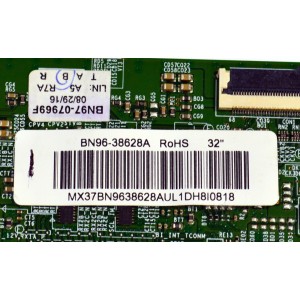 T-CON ORIGINAL PARA TV SAMSUNG / NUMERO DE PARTE BN96-38628A / BN41-02111A / BN41-02111 / BN9638628A / BN97-07969F / PANEL CY-JJ032BGLV4H / MODELO UN32J5205AFXZA / UN32J5205AFXZA FA05
