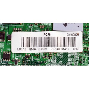MAIN ORIGINAL PARA TV SAMSUNG / NUMERO DE PARTE BN94-10166V / BN41-02532A / BN41-02532 / BN9410166V / BN97-09386V / PANEL CY-GJ032BGLVAH / DISPLAY LSF320HN06-G01 / BN96-37038A / MODELO HG32NE478BFXZA / HG32NE478BFXZA FA01
