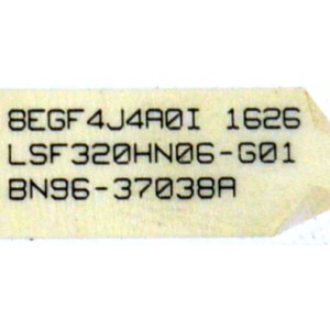 MAIN ORIGINAL PARA TV SAMSUNG / NUMERO DE PARTE BN94-10166V / BN41-02532A / BN41-02532 / BN9410166V / BN97-09386V / PANEL CY-GJ032BGLVAH / DISPLAY LSF320HN06-G01 / BN96-37038A / MODELO HG32NE478BFXZA / HG32NE478BFXZA FA01