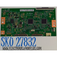 T-CON ORIGINAL PARA TV SONY / NUMERO DE PARTE 34291100DU / TD-0014 / ST6451D07-6 / 34291100DU2H11T / PANEL YDDM065DGS11 / ST6451D07-6 V2.2 / MODELO XR-65X90CL / XR65X90CL