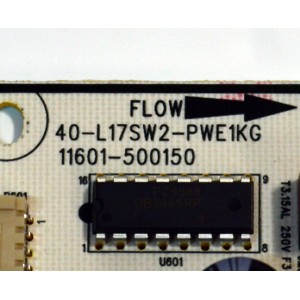 FUENTE DE PODER ORIGINAL PARA TV TCL / NUMERO DE PARTE G0504-000430 / 11601-500150 / 40-L17SW2-PWE1KG / G0504-000430-Z00 / 20388791 / PANEL LVU650NDJL / DISPLAY ST6451D08-6 VER.2.3 / BOARD CSU16-XR-1 / CSU16-XL-1 / CSU16-XM-2 / MODELO 65Q77K 