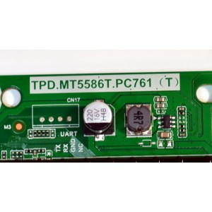 MAIN FUENTE COMBO ORIGINAL PARA TV VIZIO 4K UHD HDR QLED SMARTCAST / NUMERO DE PARTE TPD.MT5586T.PC761 / TPD.MT5586T.PC761 (T) / M000B300R / A000HH00J / AY3CV01L9 / PANEL V500DJ7-E03 REV.CQ / V500DJ7-203 / MODELO VQD50M-0809 / VQD50M-0809 LIAIW2HB