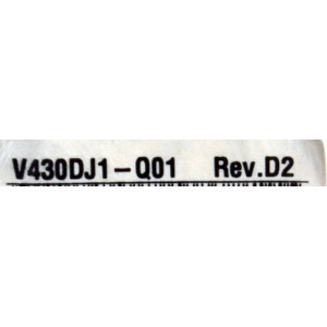 MAIN ORIGINAL PARA TV ROKU SELECT SERIES 4K UHD HDR / NUMERO DE PARTE 515C90102M05 / MT90102-ZC01-01 / M05/3222-04609 / 2010142144 / DISPLAY V430DJ1-Q01 REV.D2 / MODELO 43R4AX / 43R4A4