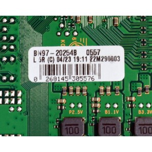 LED DRIVER ORIGINAL PARA TV SAMSUNG / NUMERO DE PARTE BN94-17797B / BN41-03066A / BN41-03066 / BN9417797B / DFVC2404 / BN41-03066A-014 / PANEL CY-TC075FLEV5H / MODELO HV750QUB-S9A / BN96-56261A / MODELO QN75QN90CAFXZA / QN75QN90CAFXZA BD02
