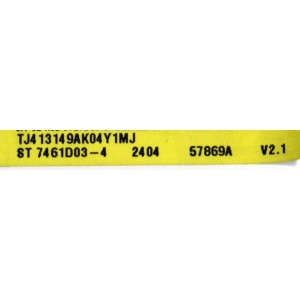 MAIN ORIGINAL PARA TV SAMSUNG 4K UHD HDR SMART TV / NUMERO DE PARTE BN94-18381X / BN41-03114A / DFVC2413 / BN41-03114A-000 / BN9418381X / BN97-21234D / PANEL CY-SC075HGV8H / DISPLAY ST74561D03-4 V2.1 / BN96-57869A / MODELO UN75DU8000BXZA CB03