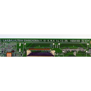 MAIN ORIGINAL PARA TV LG FULL HD / NUMERO DE PARTE EBT63733201 / EAX66202604 / EAX66202604(1.0) / 63733201 / PANEL LC490EUE (FH)(M1) / MODELO 49LF6300-UA / 49LF6300-UA.BUSYLJR