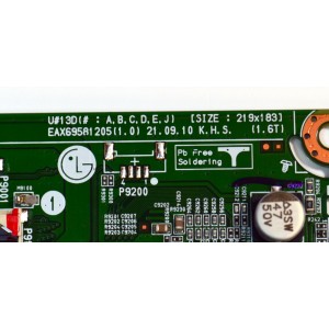 MAIN ORIGINAL PARA TV LG 4K UHD HDR SMART TV / NUMERO DE PARTE EBT67228520 / EAX69581205 / EAX69581205(1.0) / 67228520 / PANEL NC650TQG-VSKH5 / MODELO 65UQ7050ZUD / 65UQ7050ZUD.BUSMLKR
