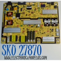 FUENTE DE PODER ORIGINAL PARA TV SAMSUNG / NUMERO DE PARTE BN44-01113B / L85E6N_BHS / BN4401113B / PANEL CY-SC085FGCV2H / DISPLAY PT850GT02-5 VER.1.0 / MODELO UN85DU8000CXZA / UN85DU8000CXZA XB01