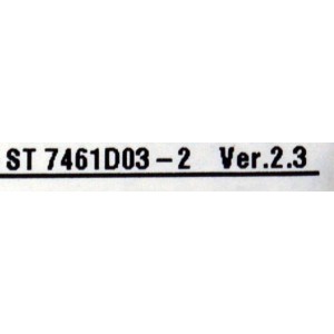 MAIN ORIGINAL PARA TV ROKU SELECT SERIES / NUMERO DE PARTE 515C90102M24 / MT90102-ZC01-01 / M24/1929-00304 / 2010145655 / DISPLAY ST7461D03-2 VER.2.3 / MODELO 75R6AX