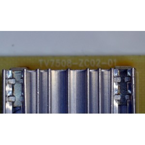 FUENTE DE PODER ORIGINAL PARA TV ROKU SELECT SERIES / NUMERO DE PARTE 514C7508M04 / TV7508-ZC02-01 / E021M626-A2 / M04/1933-000357 / DISPLAY ST7461D03-2 VER.2.3 / MODELO 75R6AX