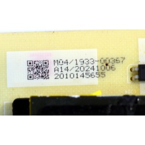 FUENTE DE PODER ORIGINAL PARA TV ROKU SELECT SERIES / NUMERO DE PARTE 514C7508M04 / TV7508-ZC02-01 / E021M626-A2 / M04/1933-000357 / DISPLAY ST7461D03-2 VER.2.3 / MODELO 75R6AX