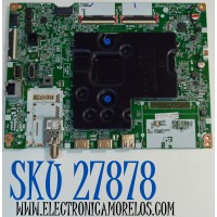 MAIN ORIGINAL PARA TV LG 4K UHD HDR SMART TV / NUMERO DE PARTE EBT68001502 / EAX70043606 / EAX70043606(1.3) / 68001502 / PANEL NC550TQG-VCKHA / DISPLAY ST5461D13-7 VER.2.1 / MODELO 55UT7550AUA / 55UT7550AUA.BUSCLKR