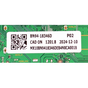 MAIN ORIGINAL PARA TV SAMSUNG 4K UHD HDR SMART TV / NUMERO DE PARTE BN94-18346D / BN41-03215A / BN41-03215 / BN9418346D / PANEL CY-TD065RMAV2H / DISPLAY T650QVN08.T / BN96-57566A / MODELO QN65QN90DDFXZA / QN65QN90DDFXZA AB01