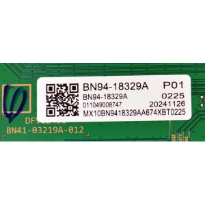 LED DRIVER ORIGINAL PARA TV SAMSUNG / NUMERO DE PARTE BN94-18329A / BN41-03219A / BN41-03219 / BN9418329A / BN97-21086A / PANEL CY-TD065RMAV2H / DISPLAY T650QVN08.T / BN96-57566A / MODELO QN65QN90DDFXZA / QN65QN90DDFXZA AB01