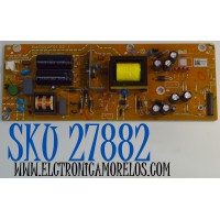 FUENTE DE PODER ORIGINAL PARA TV PHILIPS / NUMERO DE PARTE AD1V0MPWT / BACGV4F0102 1 / P000034188 / PANEL BOEI430WQ1 / DISPLAY HV430QUB-F70 / MODELO 43PFL5766/F7
