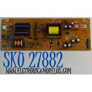 FUENTE DE PODER ORIGINAL PARA TV PHILIPS / NUMERO DE PARTE AD1V0MPWT / BACGV4F0102 1 / P000034188 / PANEL BOEI430WQ1 / DISPLAY HV430QUB-F70 / MODELO 43PFL5766/F7