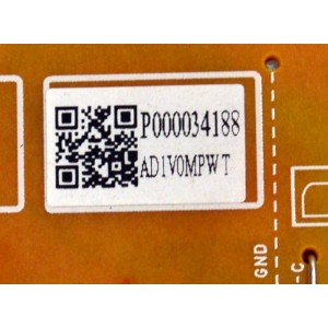 FUENTE DE PODER ORIGINAL PARA TV PHILIPS / NUMERO DE PARTE AD1V0MPWT / BACGV4F0102 1 / P000034188 / PANEL BOEI430WQ1 / DISPLAY HV430QUB-F70 / MODELO 43PFL5766/F7