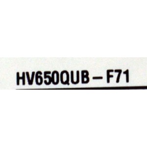MAIN ORIGINAL PARA TV VIZIO / NUMERO DE PARTE 21201-04311 / TD.MT5691.U757 (T) / 1000263292 / PANEL BOEI650WQ1 / DISPLAY HV650QUB-F71 / MODELO M65Q6-L4 / M65Q6-L4 LBSFR7KA