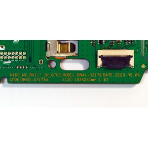 MAIN ORIGINAL PARA TV SAMSUNG 4K UHD HDR SMART TV / NUMERO DE PARTE BN94-18371X / BN41-03176A / BN41-03176 / BN9418371X / PANEL CY-QD075FGHV1H / DISPLAY ST7461D04-8 V2.1 / BN96-54532B / MODELO QN75Q72DDFXZA / QN75Q72DDFXZA CA01