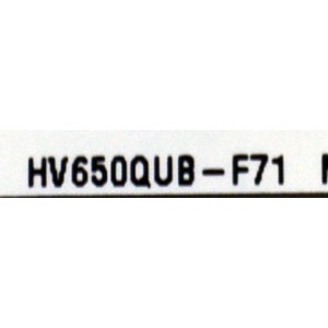 MAIN ORIGINAL PARA TV VIZIO 4K UHD HDR SMARTCAST / NUMERO DE PARTE 515C55860M09Y / MT55860-ZC01-01 / M09Y/9138-02238 / 2010145370 / DISPLAY HV650QUB-F71 / MODELO V4K65M-0810 / V4K65M-0810 LMV1V1MA